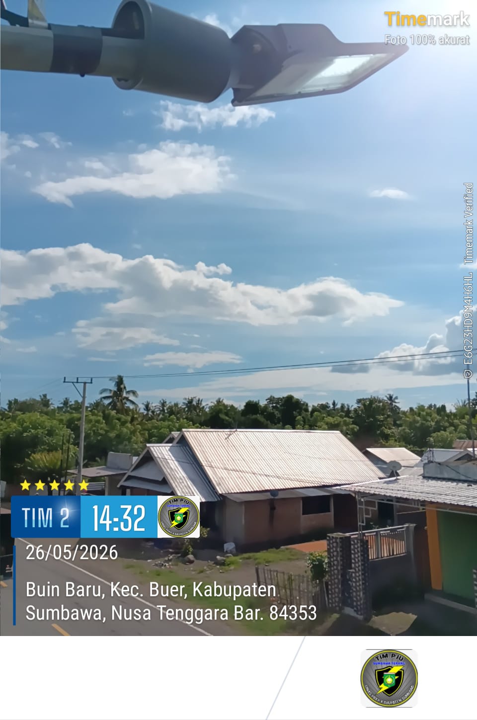 Penerangan Jalan Umum (PJU)